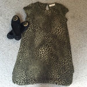 NWOT Zara Leopard Print Sweater dress!