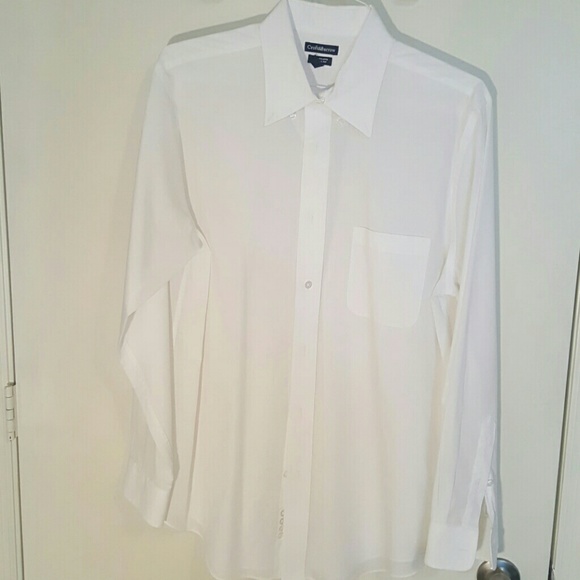 Dress shirt. White.