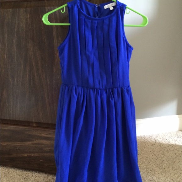 Blue Skater Dress