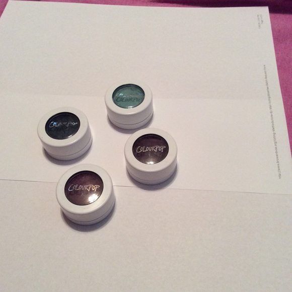 Colourpop set of 4 eyeshadows