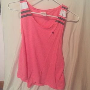 Neon Pink VS Pink Muscle Tee