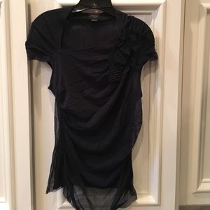 Anthropologie Deletta decorative shirt size medium