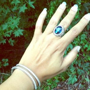 Beautiful Royal Blue Fashion Ring