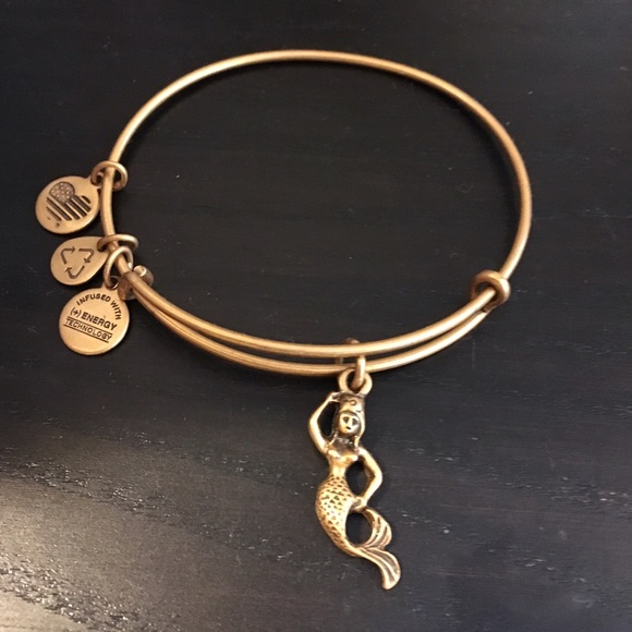 Alex and Ani gold mermaid