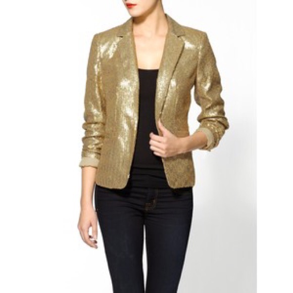 michael kors gold jacket