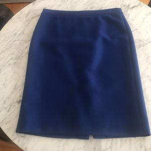 J Crew No 2 Pencil skirt in Double Serge Wool