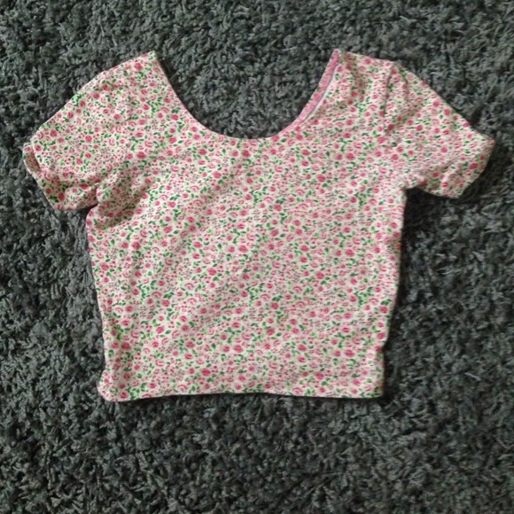 Floral Crop Top