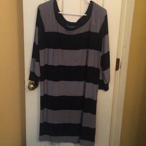 Horizontal striped dress/tunic