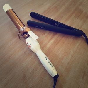 revlon rose gold curling iron