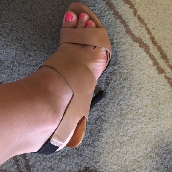 Tan KORS by Michael Kors heels