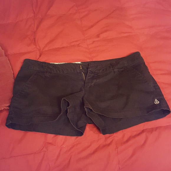 Black Volcom Shorts