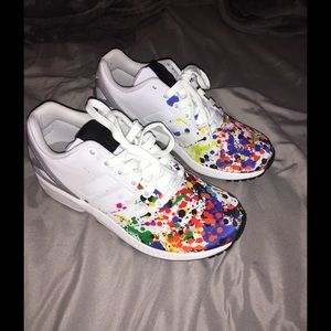 Adidas ZX Flux Splatter Print