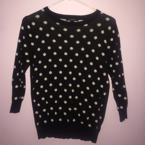 Poka dot sweater