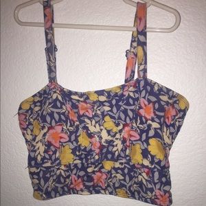 cotton on floral bralette