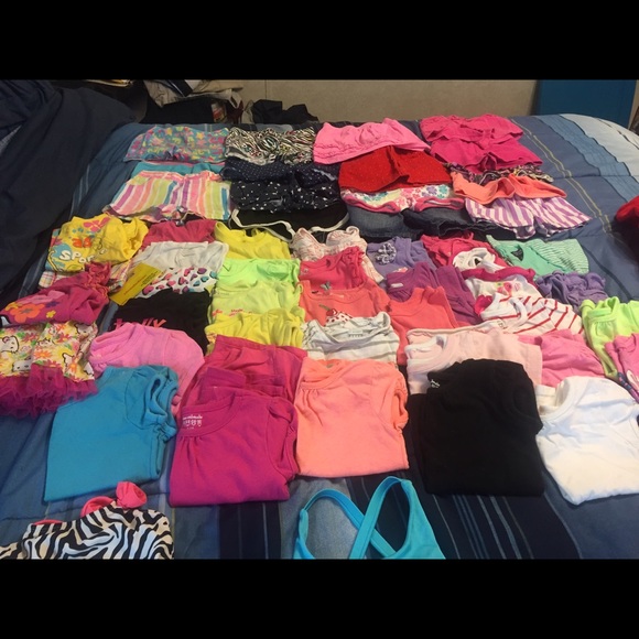 Lot of summer Toddler girl clothes