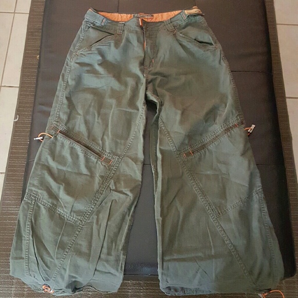 Straight leg canvas pants (from my raver days)