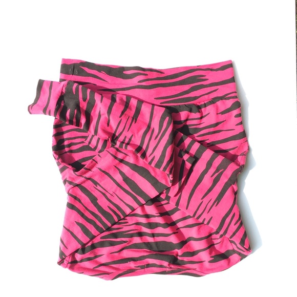 Long Sleeve Pink & Black Crop Cardigan Size M - Picture 4 of 4