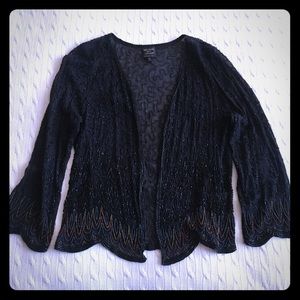 TOPSHOP KATE MOSS - Beaded Jacket - Size 4