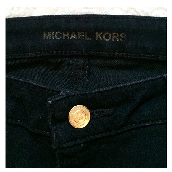Michael Kors Denim - Michael Kors Black Straight leg jeans, size 8 🎉