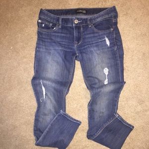 Express skinny jeans