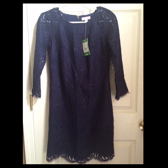 🚫sold🚫Lilly Pulitzer Navy Shift Dress