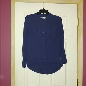 Navy blue button down!