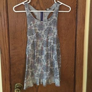 Printed Racerback Tanktop