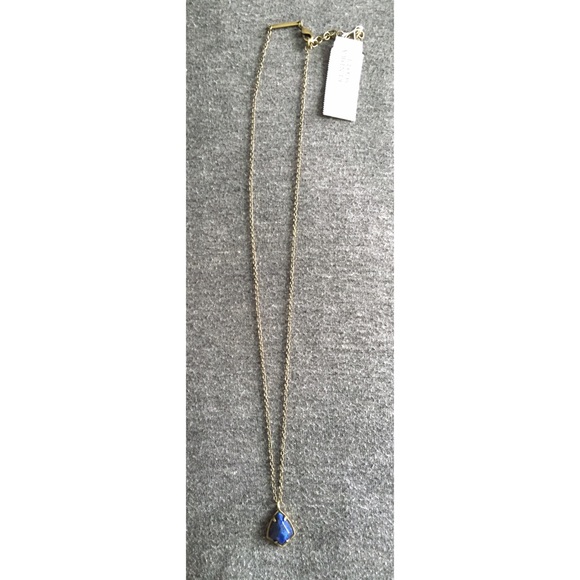 LAST ONE! NWT Kendra Scott Cory Necklace in Lapis - Picture 3 of 4