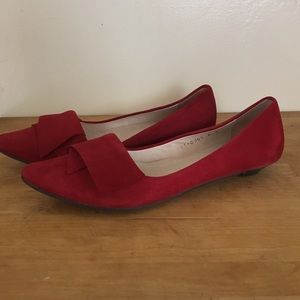 FLASH SALE.  ❤️J Jill red flats