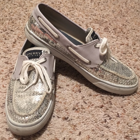 Sparkly Sperry top sliders