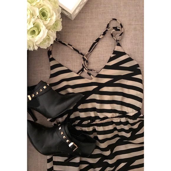 Rumours Tops - Rumours • Striped silky tank top