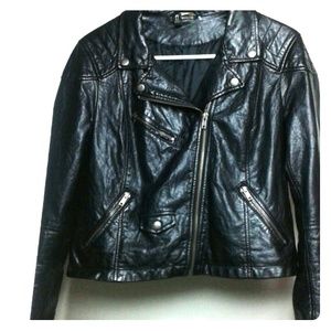 Leather Black Jacket