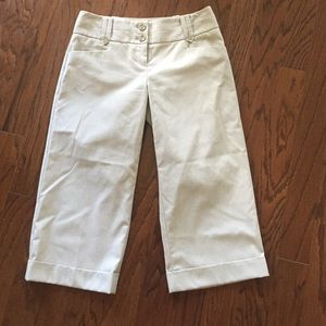 Business casual cropped dress pants