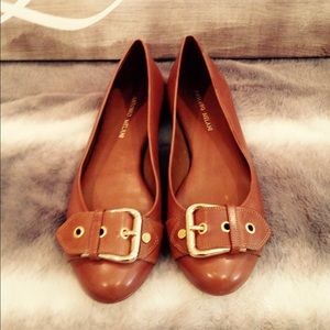 Brown Antonio Melani flats