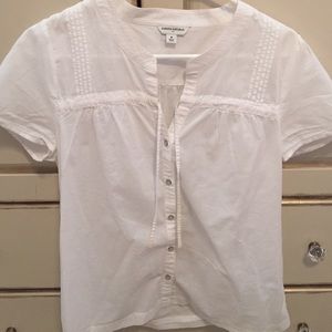 Banana Republic white top