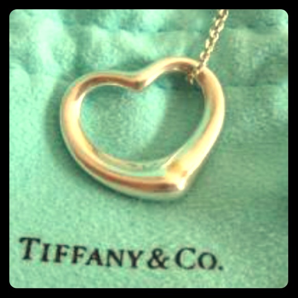 Tiffany & Co. Open Heart Pendent