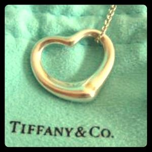 Tiffany & Co. Open Heart Pendent