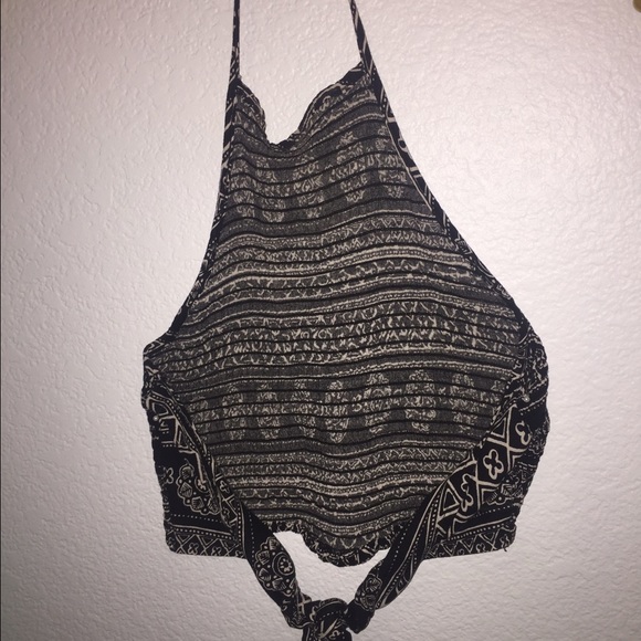 Abercrombie and Fitch high neck tank top - Picture 2 of 2