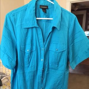 🐋CURVY SIZE BLUE TOP🐋