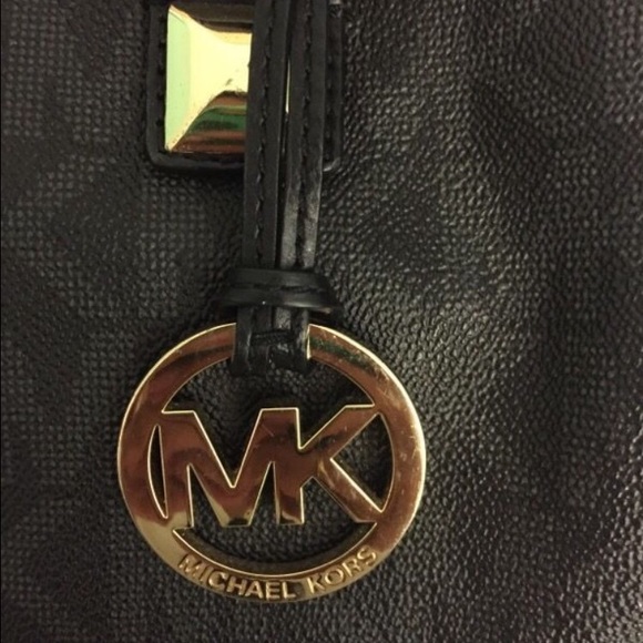 Michael Kors Handbags - MK Small Duffle Black Bag