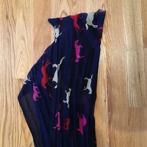 Horse print scarf