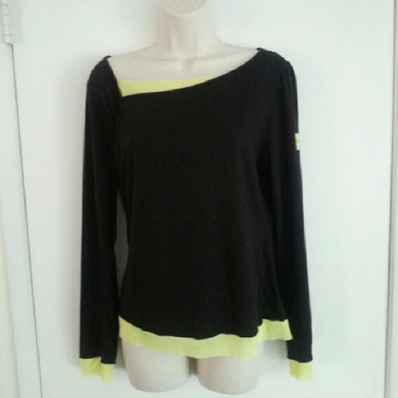 Deny long sleeve tunic