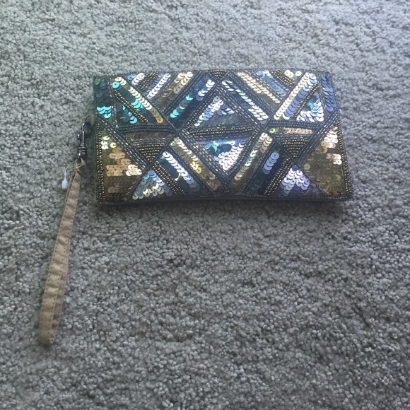 Ecote sequin wallet