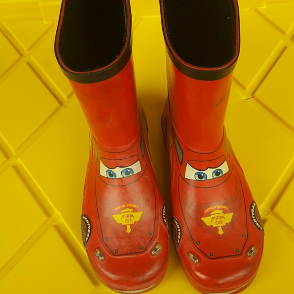 Cars rain boots
