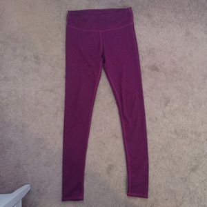 Fabletics purple running tights
