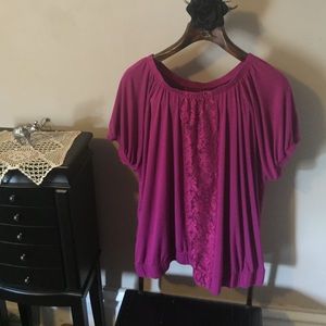🌺🌺Clearance🌺🌺 Fuchsia knit top