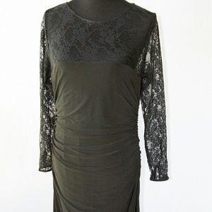 Formal long black dress