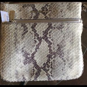 MICHAEL KORS BEDFORD Python crossbody