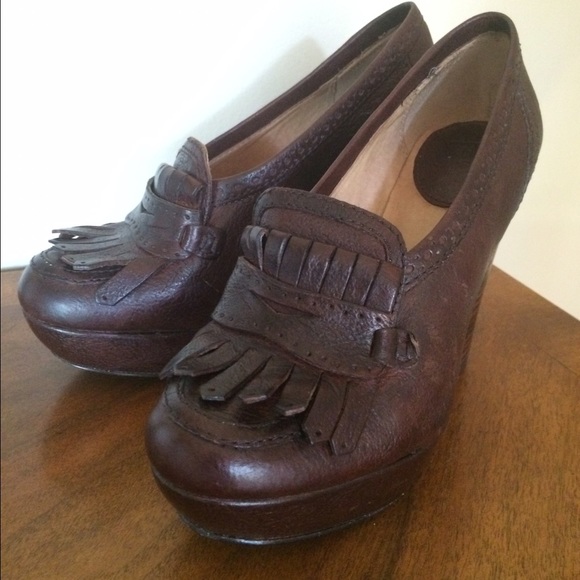 FRYE Naiya Kiltie Penny Loafers