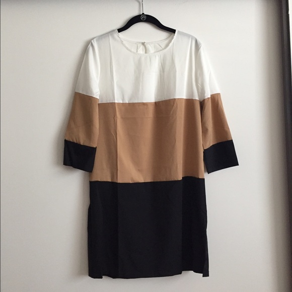 Color block dress
